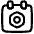 Calendar Setting Bolt Nut Icon from Plump Line Set