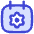 Calendar Setting Gear Icon from Flex Duo Set