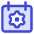 Calendar Setting Gear Icon from Core Duo Set