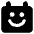 Calendar Smiley Happy Face Icon from Core Solid Set