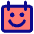 Calendar Smiley Happy Face Icon from Core Pop Set