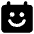 Calendar Smiley Happy Face Icon from Core Solid Set