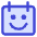 Calendar Smiley Happy Face Icon from Core Duo Set