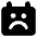 Calendar Smiley Sad Face Icon from Core Solid Set