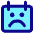 Calendar Smiley Sad Face Icon from Core Pop Set