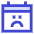 Calendar Smiley Sad Face Icon from Sharp Duo Set