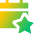Calendar Star Icon from Sharp Gradient Set