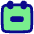 Calendar Subtract Icon from Plump Pop Set