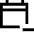 Calendar Subtract Icon from Sharp Line Set