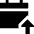 Calendar Upload Icon from Sharp Solid Set