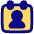 Calendar User Icon from Plump Pop Set