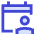 Calendar User Icon from Sharp Duo Set
