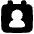 Calendar User Icon from Plump Solid Set