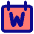Calendar Week View Weekly Icon from Core Pop Set