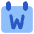 Calendar Week View Weekly Icon from Core Flat Set
