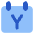 Calendar Year View Yearly Icon from Core Flat Set