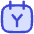 Calendar Year View Yearly Icon from Flex Duo Set