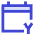 Calendar Year View Yearly Icon from Sharp Duo Set
