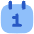 Daily Calendar Icon from Flex Flat Set