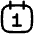 Daily Calendar Icon from Flex Line Set