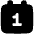 Daily Calendar Icon from Plump Solid Set