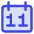 Date 11 Calendar Icon from Core Duo Set