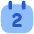 Date 2 Calendar Icon from Flex Flat Set