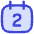 Date 2 Calendar Icon from Flex Duo Set
