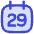 Date 29 Calendar Icon from Flex Duo Set