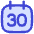 Date 31 Calendar Icon from Flex Duo Set