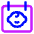 Date Of Birth Calendar 3 Icon from Core Neon Set