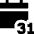 Monthly Calendar Icon from Sharp Solid Set