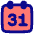 Monthly Calendar Icon from Plump Pop Set