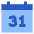 Monthly Calendar icon - Free transparent PNG, SVG. No sign up needed.