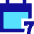 Weekly Calendar Icon from Sharp Pop Set