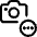 Camera Badge Ellipsis Menu Icon from Ultimate Regular Set