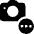 Camera Badge Ellipsis Menu Icon from Ultimate Bold Set