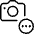 Camera Badge Ellipsis Menu Icon from Ultimate Light Set