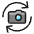 Camera Settings Flip 1 Icon from Ultimate Colors Set