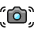 Camera Settings Focus Icon from Ultimate Colors Set