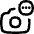 Camera Badge Ellipsis Menu Icon from Flex Line Set