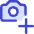 Camera Photo Add Icon from Core Duo Set