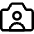 Camera Photo Front Icon from Core Line Set