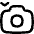 Camera Shutter Button Icon from Flex Line Set