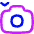 Camera Shutter Button Icon from Flex Neon Set