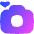 Camera Shutter Button Icon from Flex Gradient Set