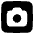 Camera Square Icon from Plump Solid Set