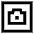 Camera Square Icon from Sharp Line Set