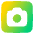 Camera Square Icon from Plump Gradient Set