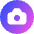 Camera Circle Icon from Core Gradient Set